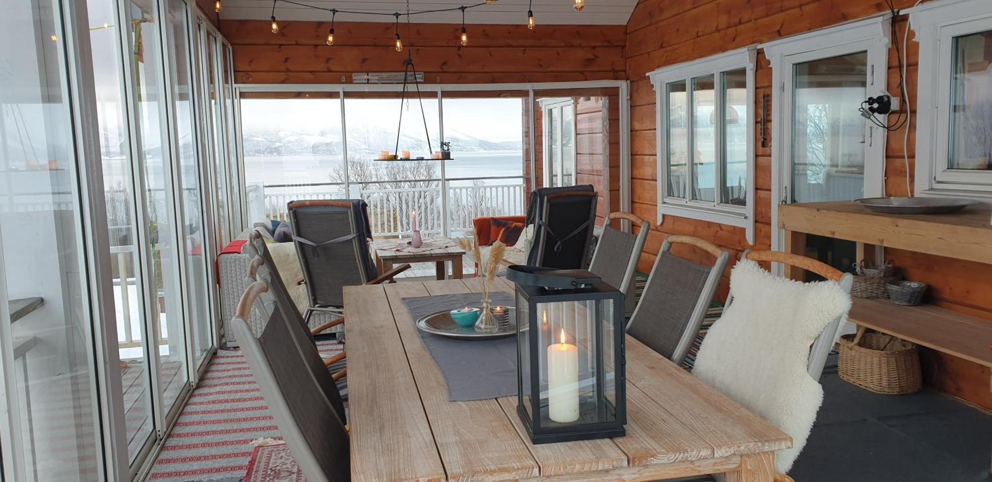 Villa Timber House In Lyngen *