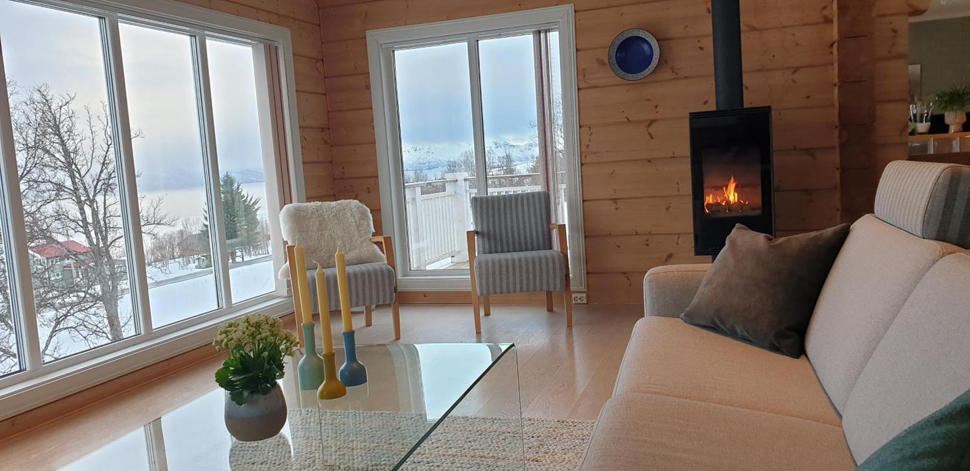 Villa Timber House In Lyngen